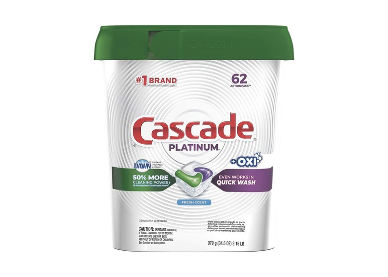 Cascade Platinum Dishwasher Pods