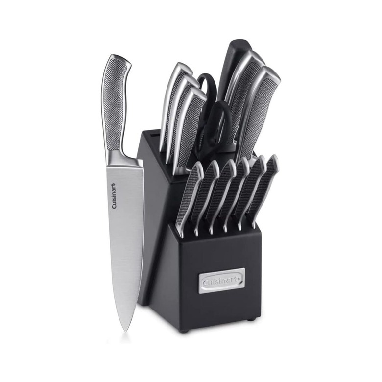 Cuisinart C77SS-15P Graphix Collection 15-Piece Cutlery Knife Block Set