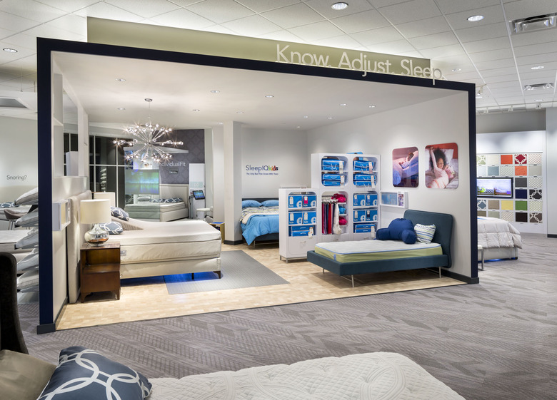 Sleep Number Store display