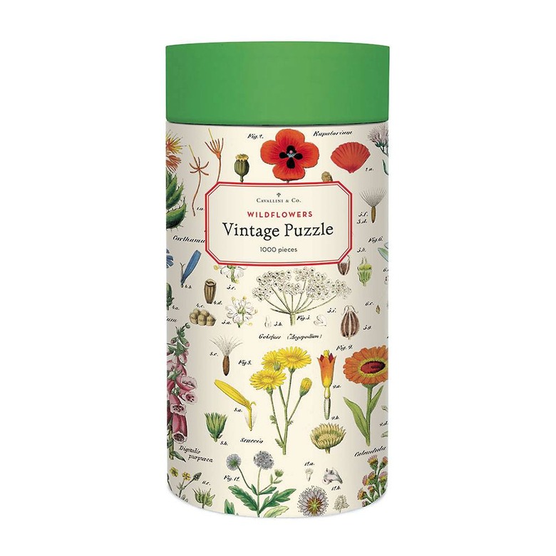 wildflower vintage puzzle