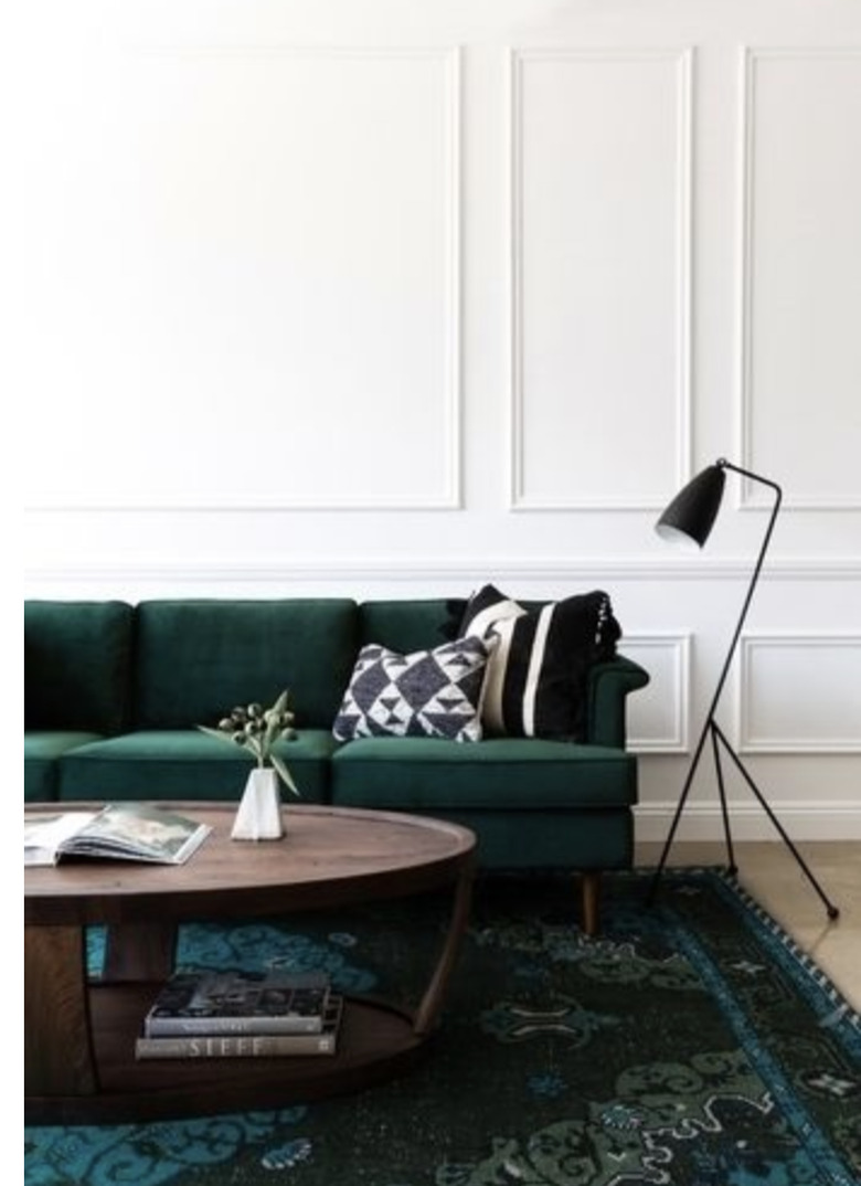 Lulu and Georgia Shany floor lamp in black