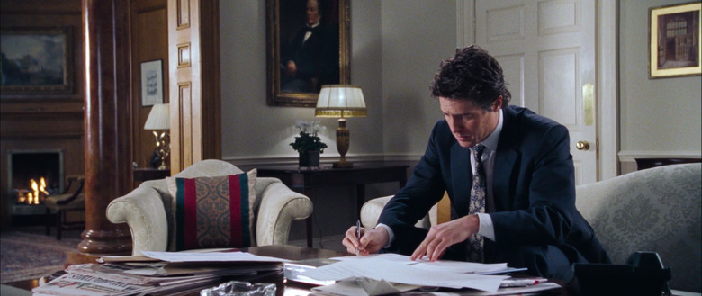 the prime minister writing