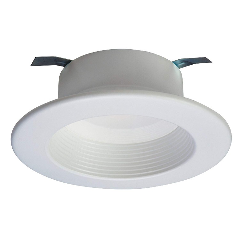 Recessed light fixture.