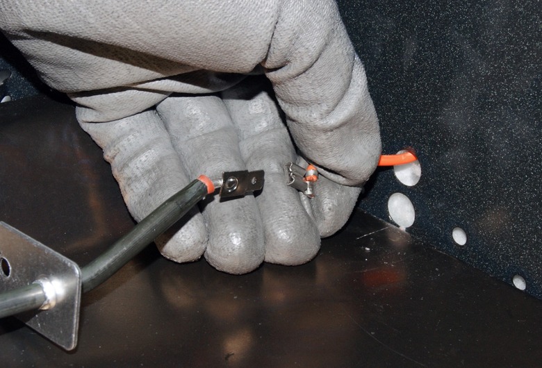 connecting oven element wire