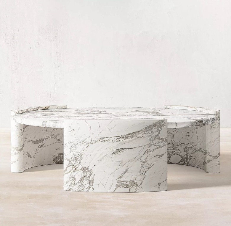 marble coffee table