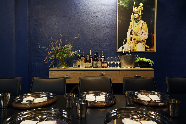 Private dining room.