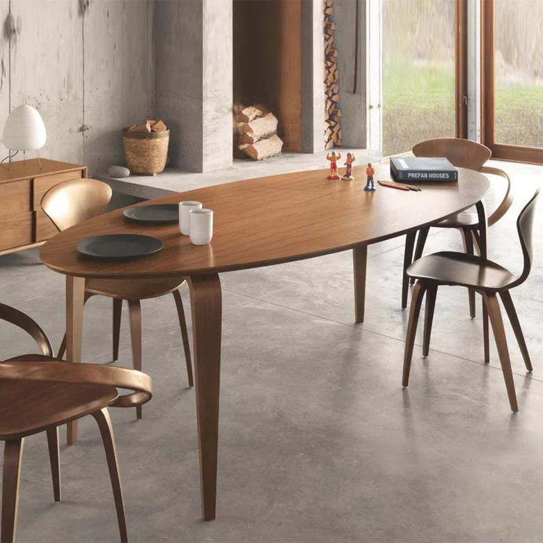 2Modern Cherner Oval Dining Table
