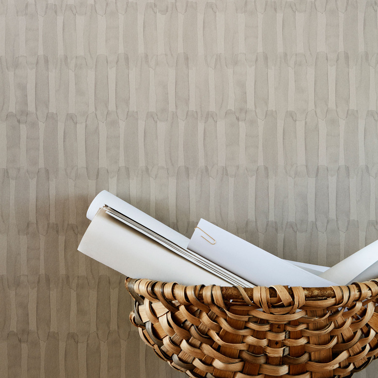 abstract watercolor Scandinavian wallpaper by Ilse Crawford