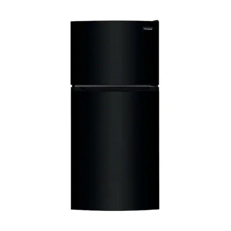 Frigidaire Top Freezer Refrigerator in Brushed Steel