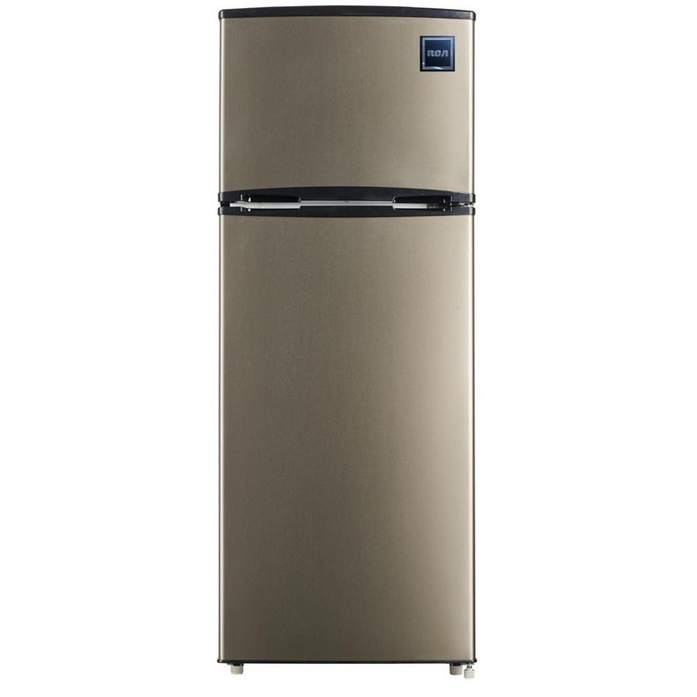 RCA 7.5 cu.ft. Refrigerator with Stainless Look