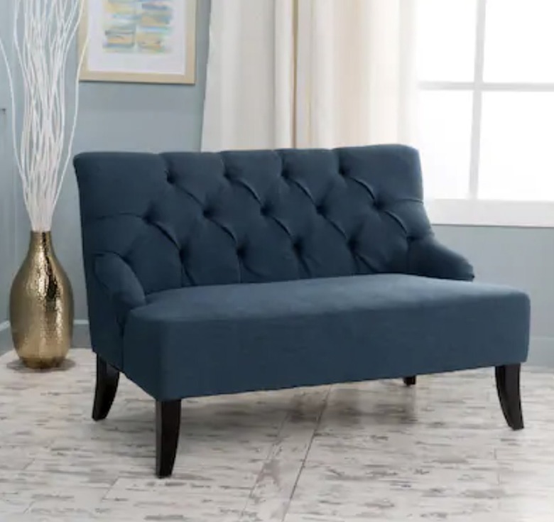 Polyester Blend Fabric Settee