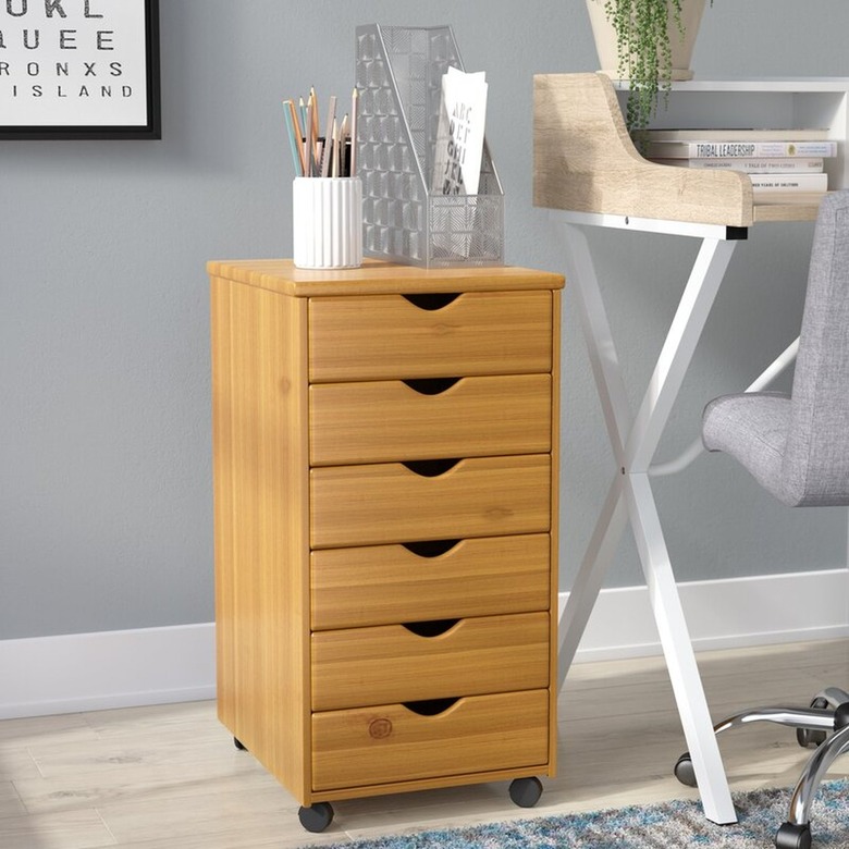 Rolling Wood Storage