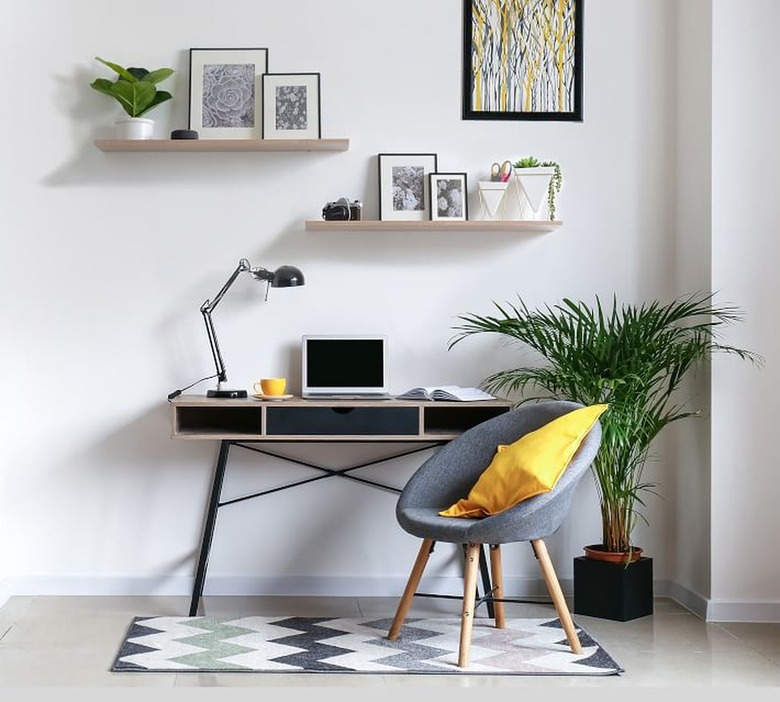 Pottery Barn Decker Light Oak Floating Shelves