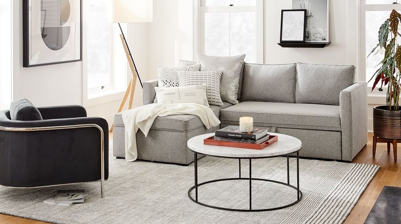 West Elm Harris 2-Piece Pop-Up Sleeper Sectional With Storage