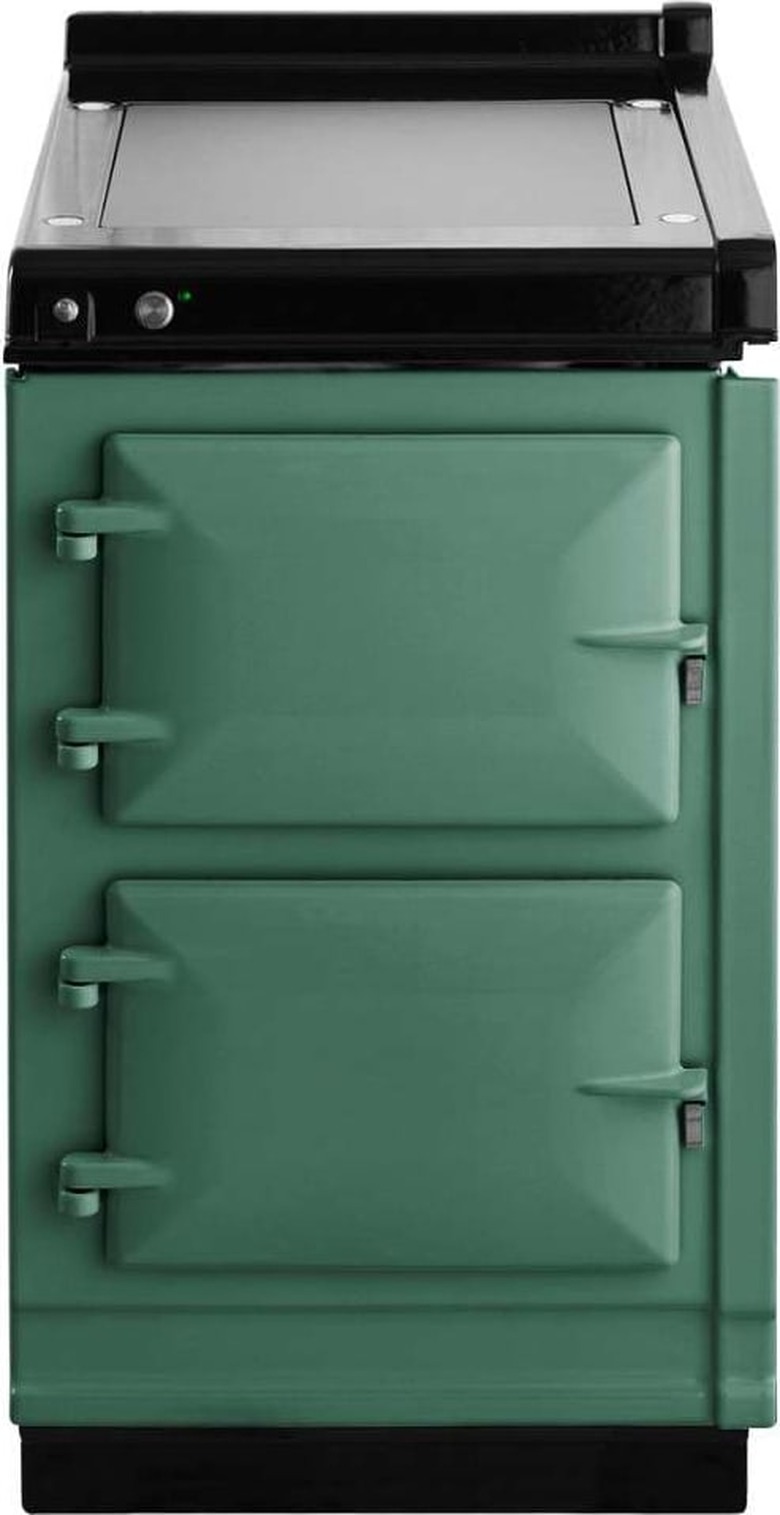 AGA 20 Pistachio Electric Warming Plate Double Oven small stove