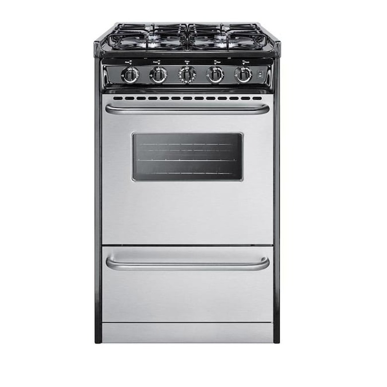 Summit Appliance 4 Burners small stove with Gas Range from Lowe's