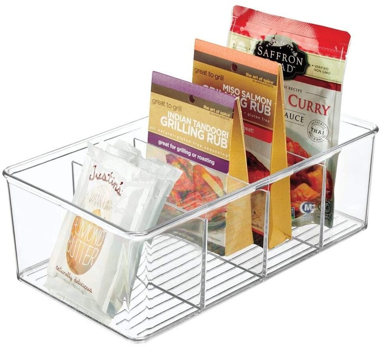 mDesign Plastic Food Storage Organizer