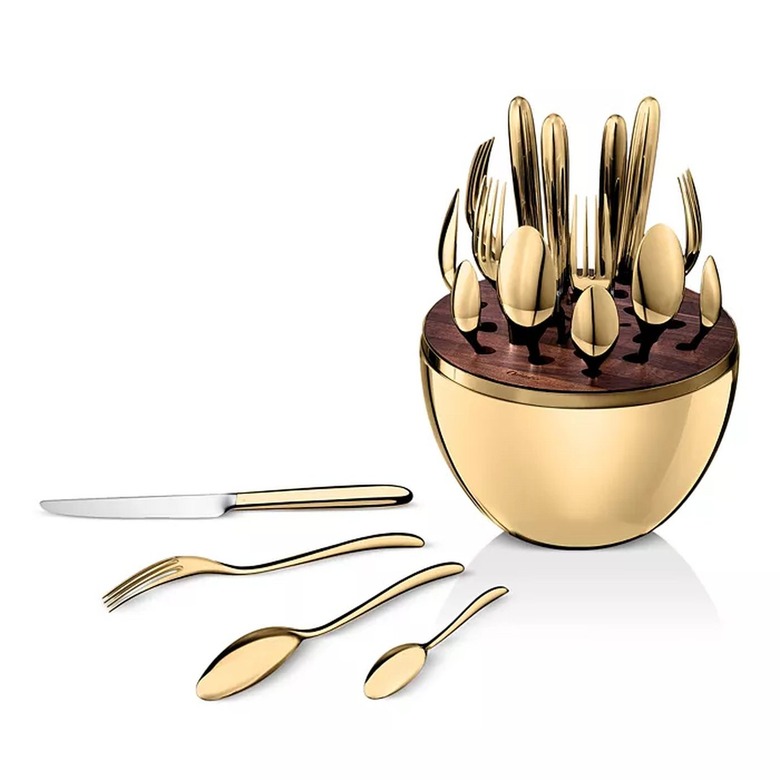 Christofle 24K Gold-Plated Mood 24-Piece Flatware Set