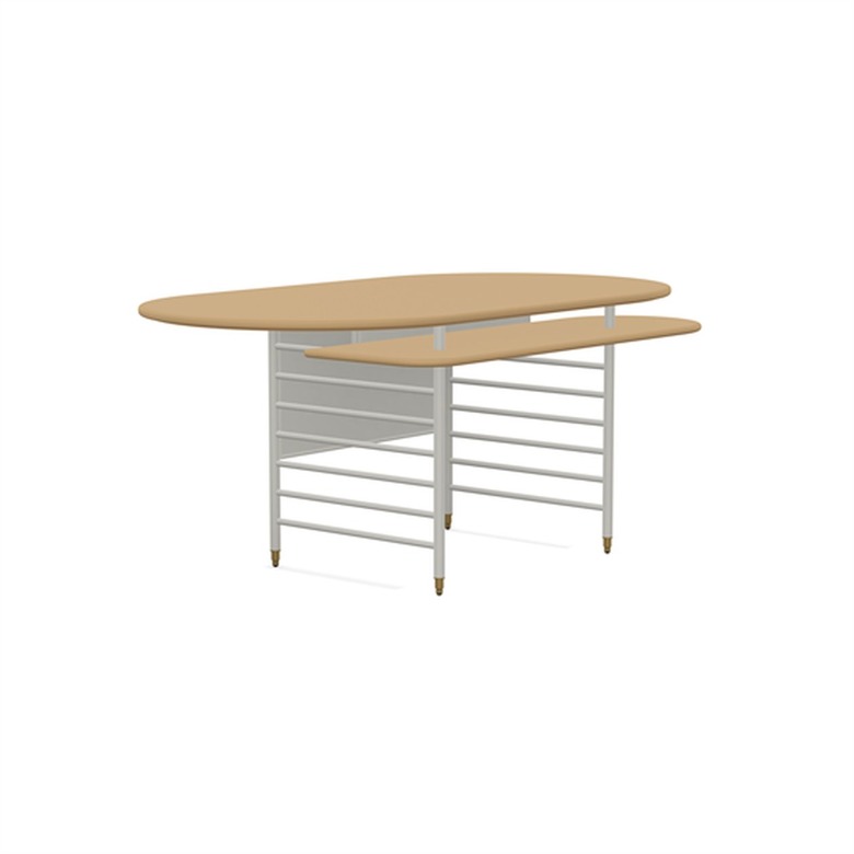 The Racine Desk from Steelcase's new Frank Lloyd Wright collection.