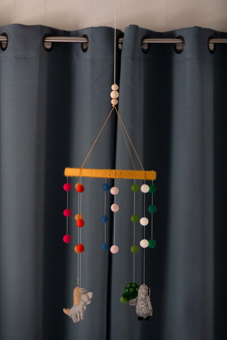 mobile in nursery