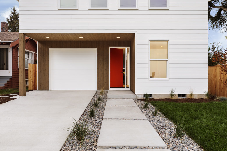 Modern Exterior of a new house