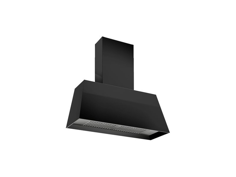 matte black stove hood vent