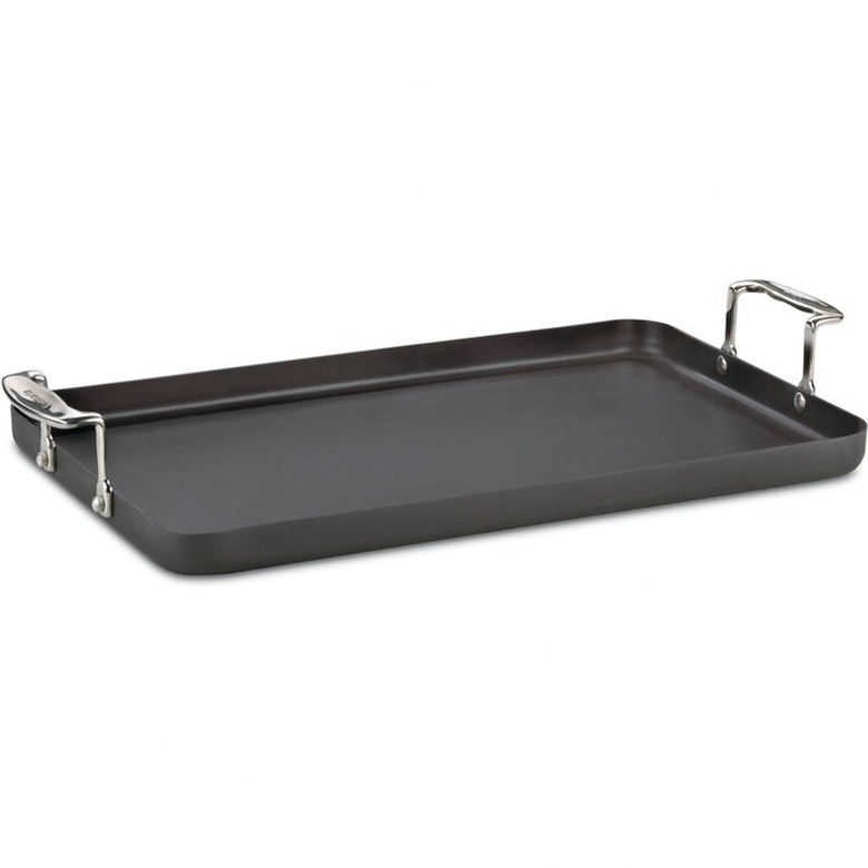 stovetop griddle Cuisinart 20 in. Hard-Anodized Aluminum Non-Stick Griddle from Wayfair