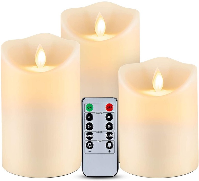 Homemory Flickering Flameless Candles