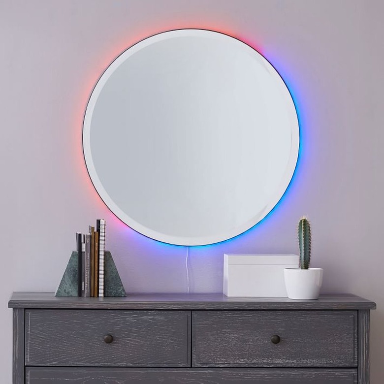 Pottery Barn Teen Ombre Ambient Backlit LED Mirror
