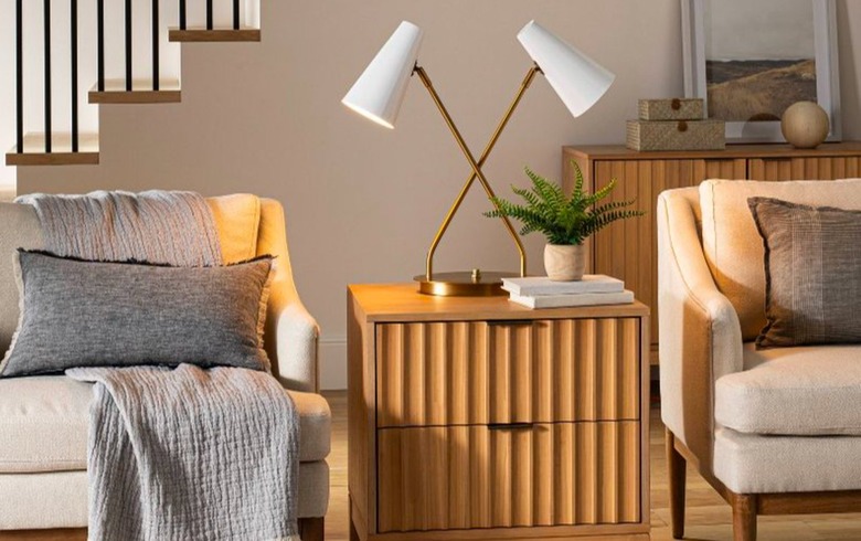 Threshold Dual Head Metal Desk Lamp