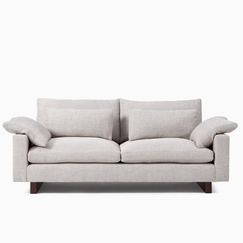 grey sofa