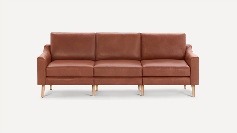 leather sofa