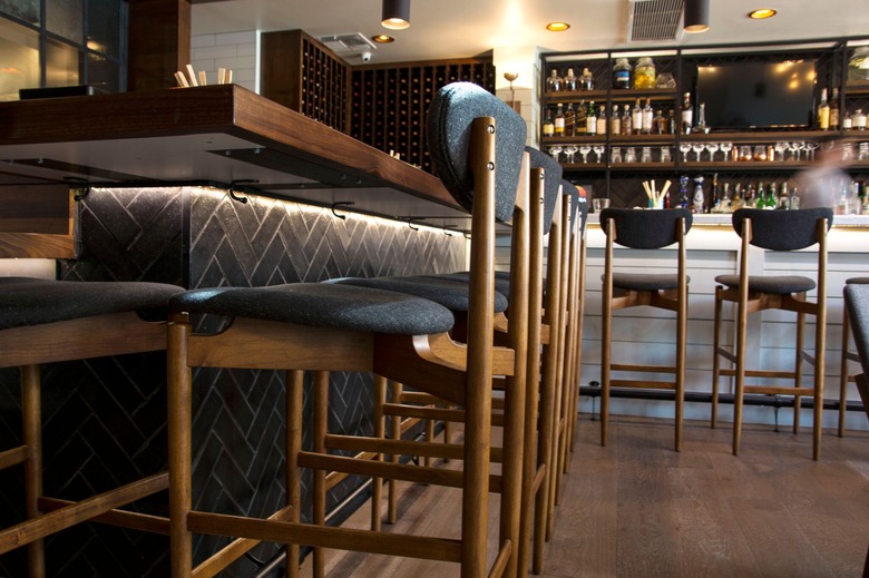 Underneath shot of Suburbia bar.