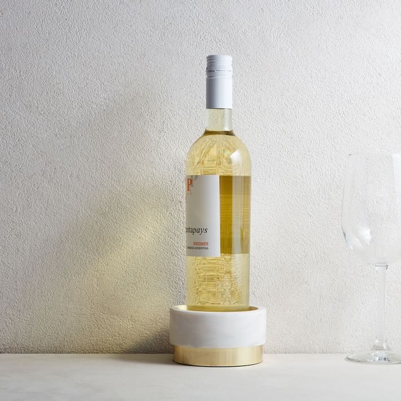 marble wine coaster
