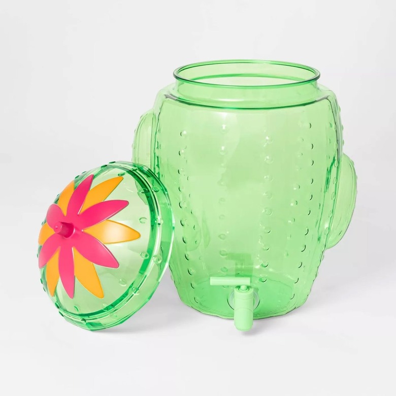 Cactus drink dispenser