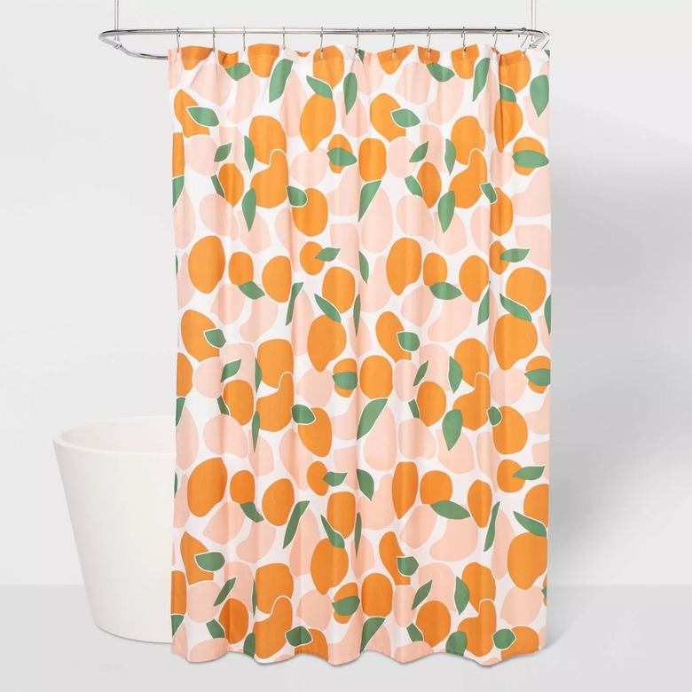 Room Essentials Microfiber Fruit Shower Curtain