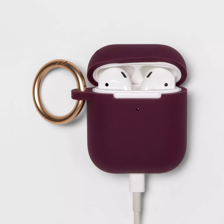 dark red airpod case