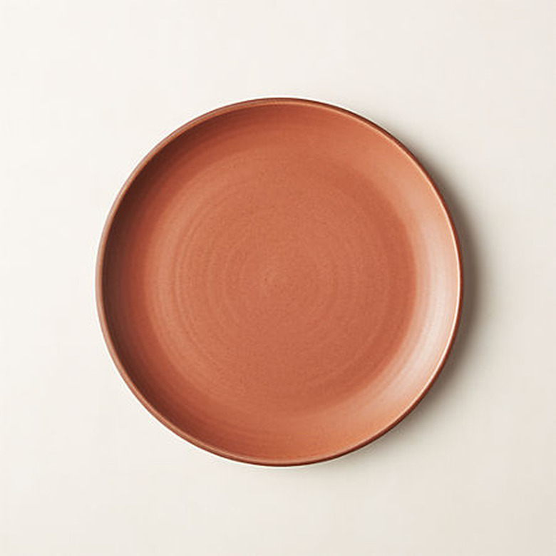 CB2 terracotta salad plate