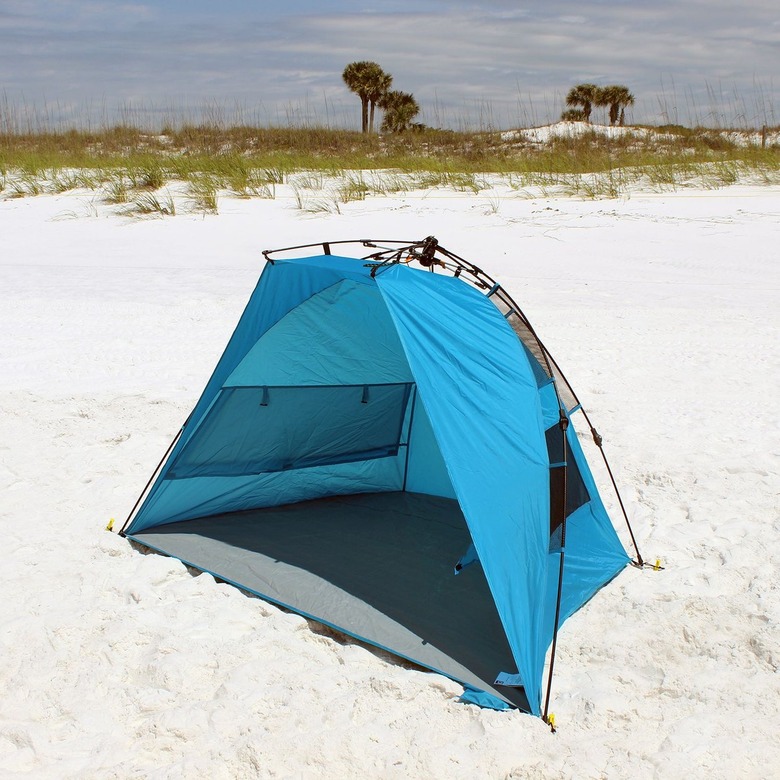 Pacific Breeze Easy Setup Beach Tent Deluxe XL
