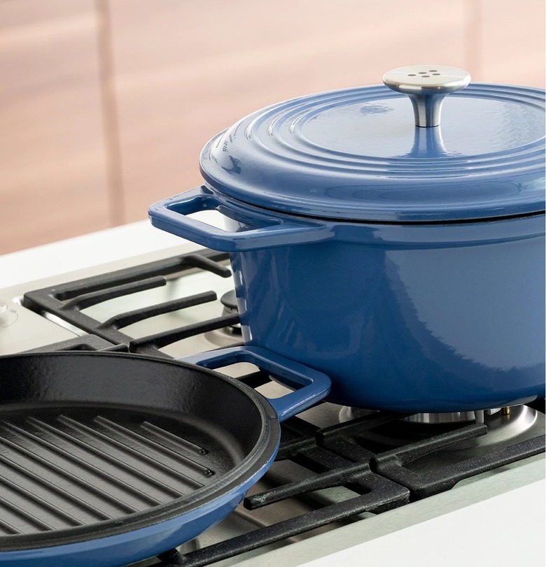 misen dutch oven with grill pan