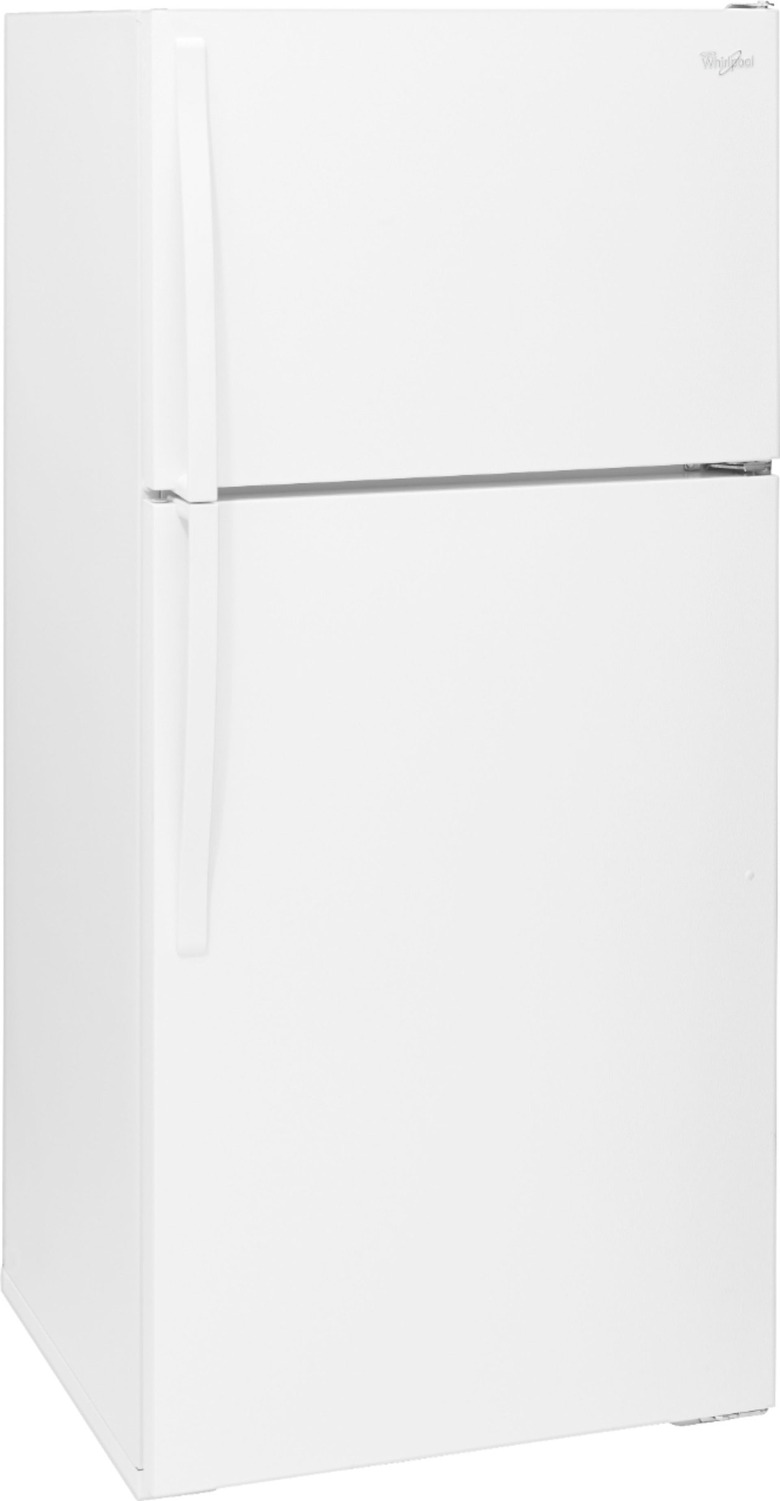 Whirlpool Top-Freezer Refrigerator in white