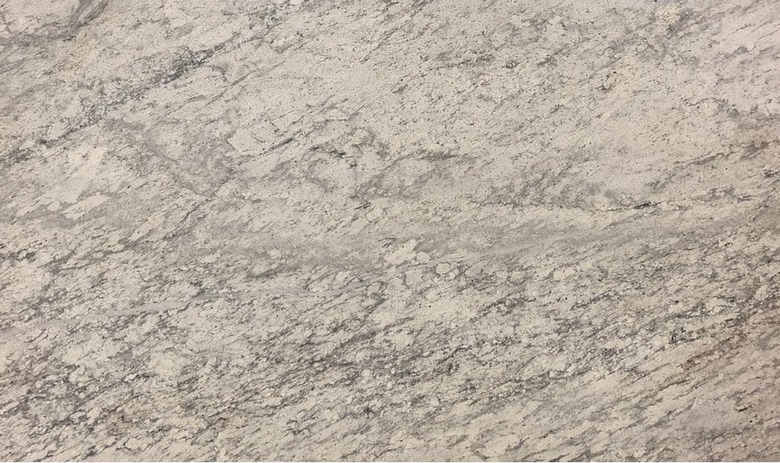 Thunder white granite countertop