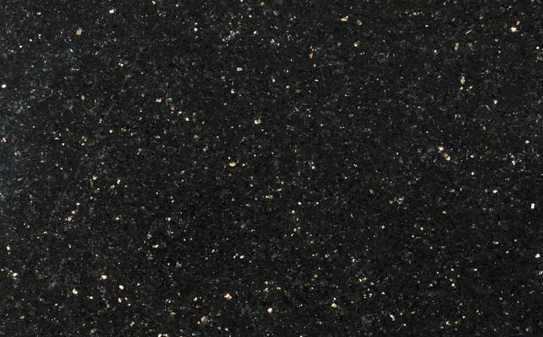 Black galaxy granite countertop