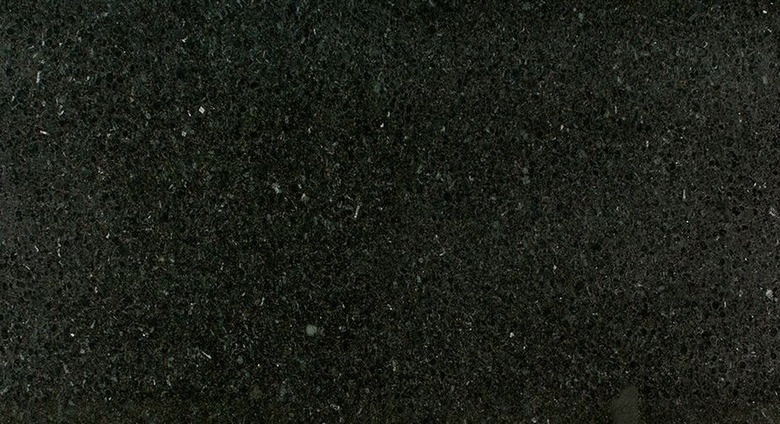 Peacock green granite countertop