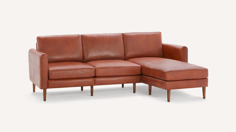 Burrow Arch Nomad Leather Sectional