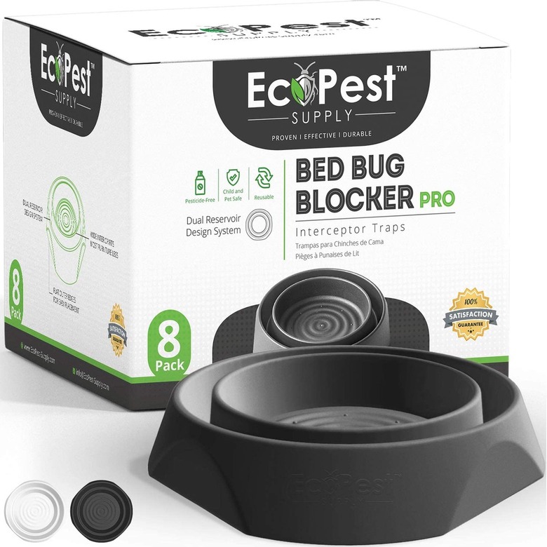 An Eco Pest bed bug blocker product