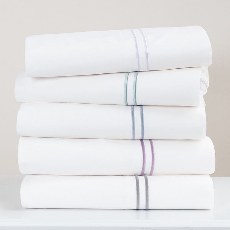 Crane & Canopy Embroidered Sheet Set