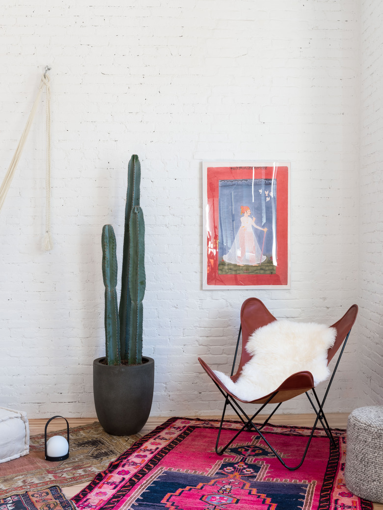 meditation room with desert vibes