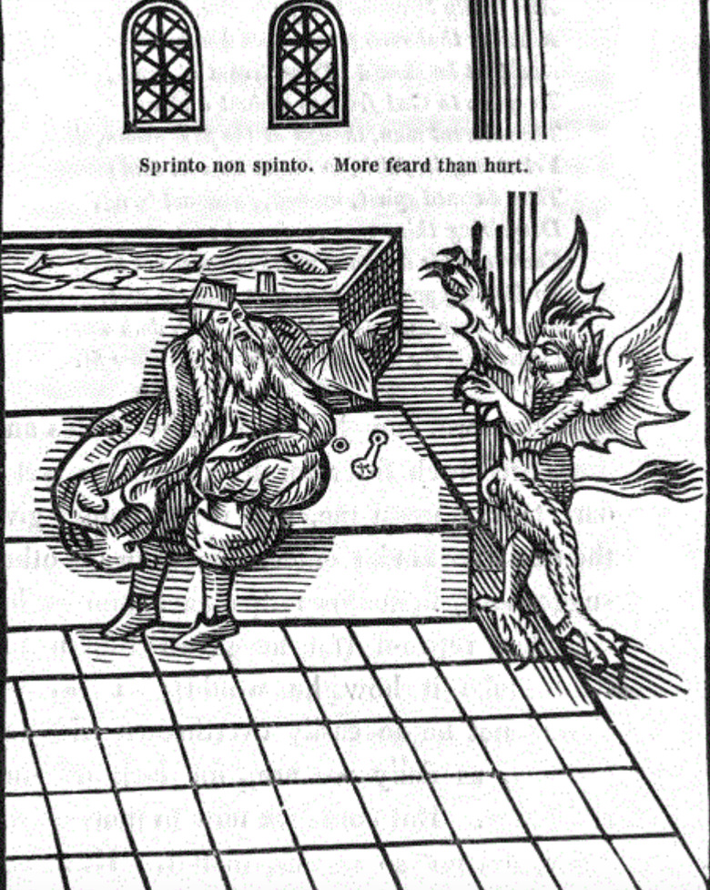 Illustration from A New Discourse of a Stale Subject