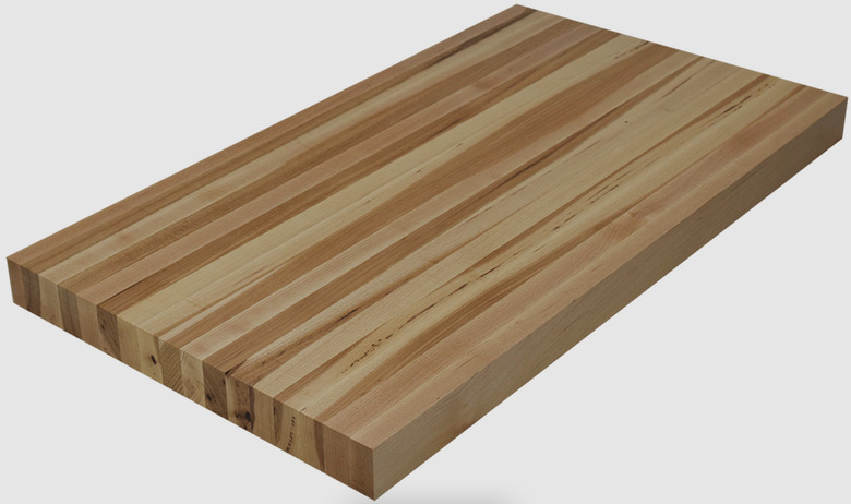 edge grain butcher block countertop